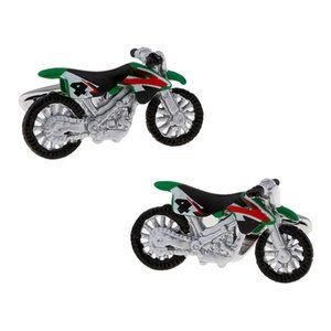 Motorcycle Design Quirky Cufflink for Casual Party, Gift, Groomsmen, Wedding